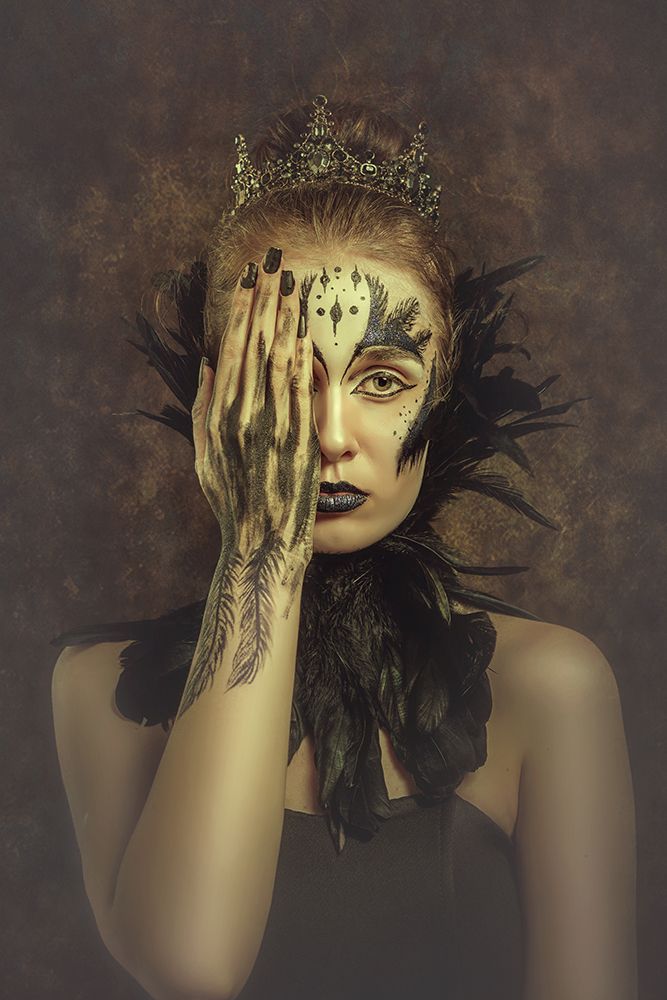 Half Of Face art print by Ajar Setiadi for $57.95 CAD