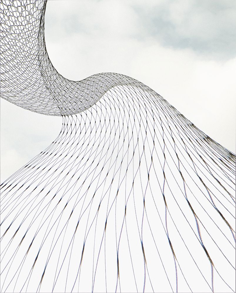 Twisting Fishing Net art print by Gilbert Claes for $57.95 CAD