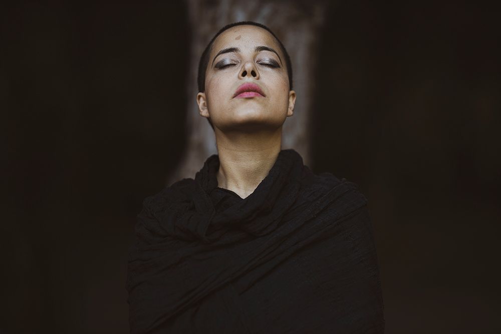 Portrait Of A Young Woman art print by Engin Akyurt for $57.95 CAD