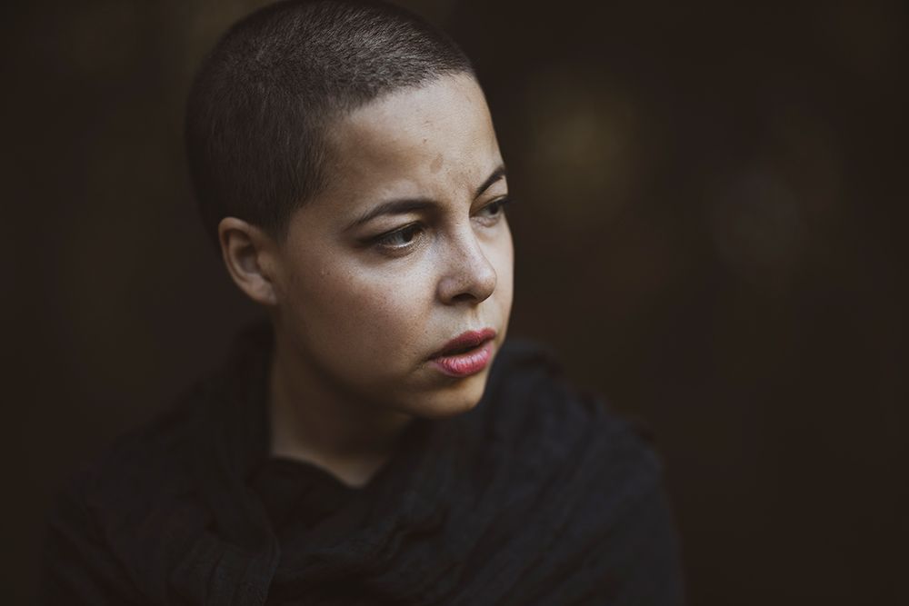 Portrait Of A Young Woman art print by Engin Akyurt for $57.95 CAD