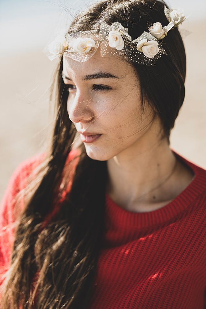 Portrait Of A Young Woman art print by Engin Akyurt for $57.95 CAD