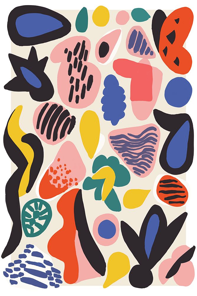 Summer Collection No 5 art print by Treechild for $57.95 CAD