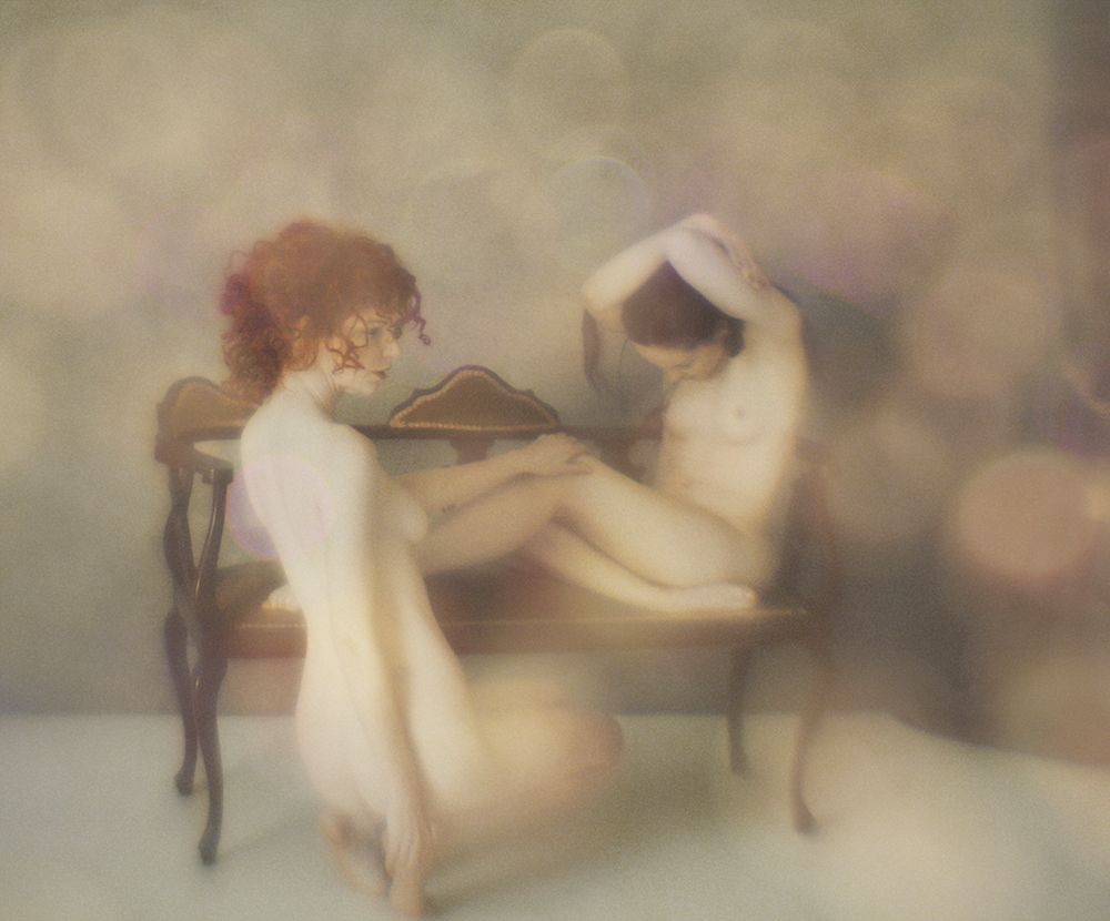 Anne And Donna art print by Mel Brackstone for $57.95 CAD