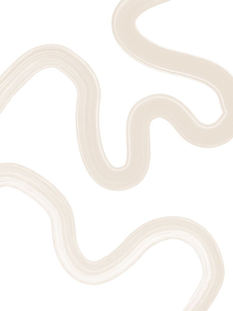 Beige Brush Stroke Poster No.2 art print by Elena Ristova for $57.95 CAD