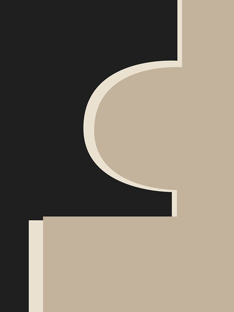 Abstract Graphic Shapes art print by Elena Ristova for $57.95 CAD