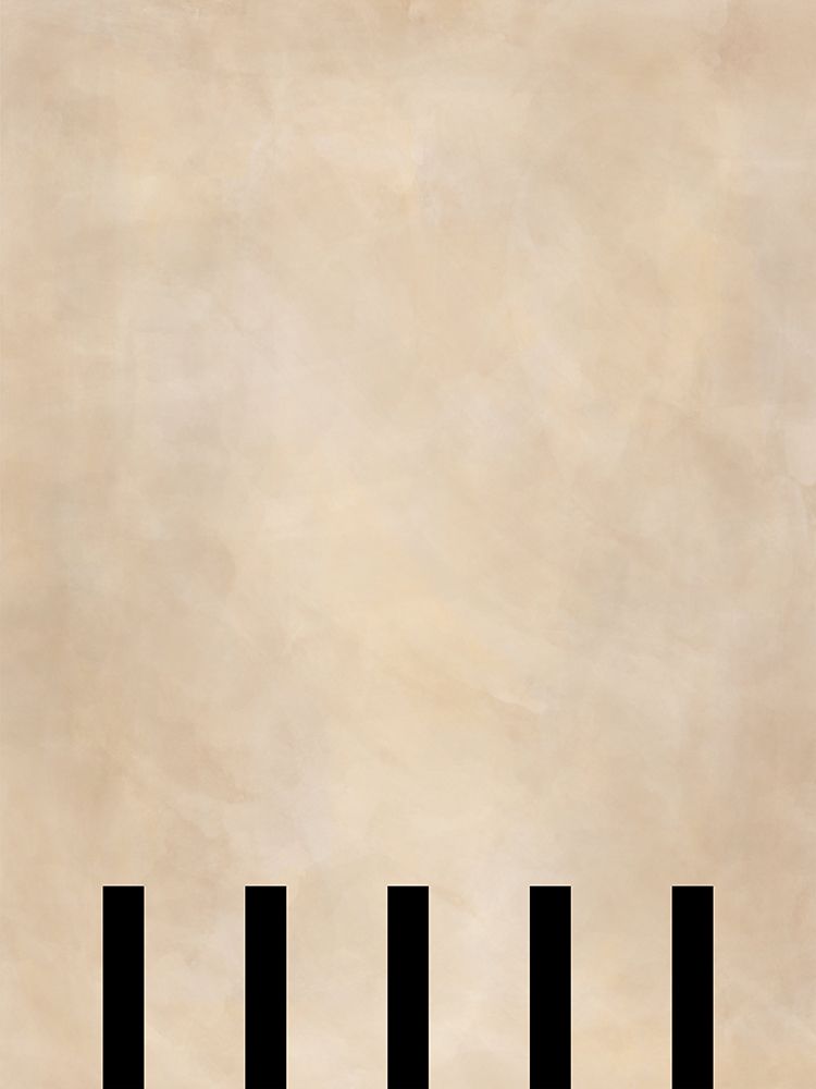 Beige Geometric Painting art print by Elena Ristova for $57.95 CAD