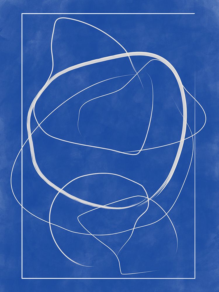 3X4 Aspectratio  Indigo1 art print by Elena Ristova for $57.95 CAD