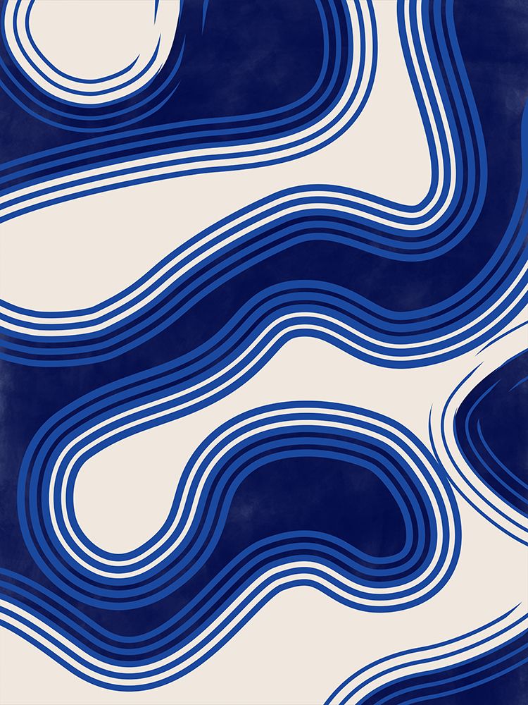 3X4 Aspectratio  Indigo6 art print by Elena Ristova for $57.95 CAD