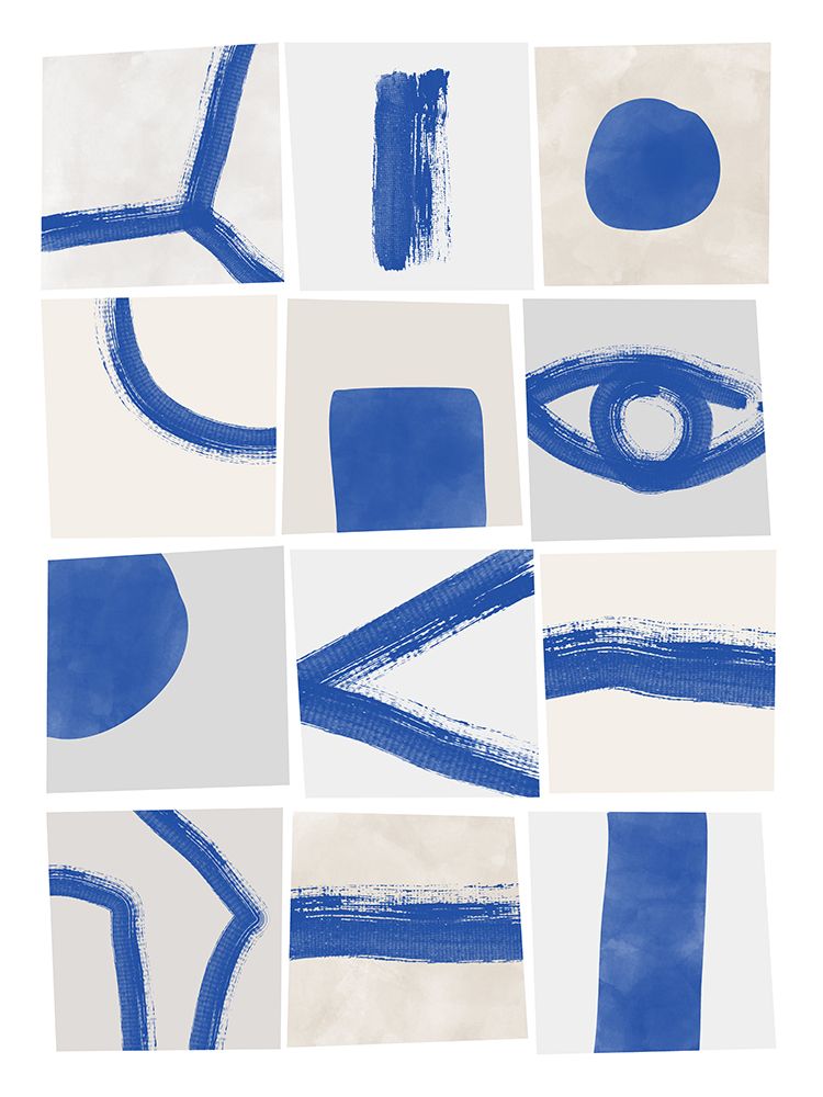 3X4 Aspectratio  Indigo24 art print by Elena Ristova for $57.95 CAD