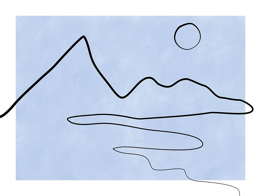 3X4 Aspectratio  Indigo43 art print by Elena Ristova for $57.95 CAD