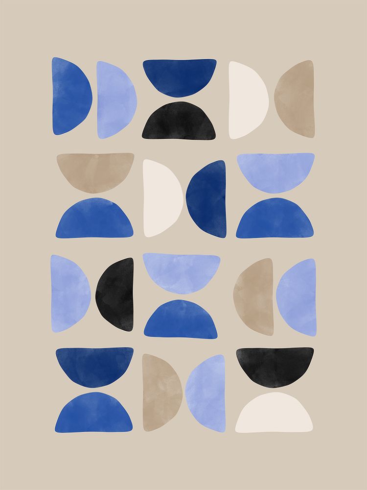 3X4 Aspectratio  Indigo50 art print by Elena Ristova for $57.95 CAD