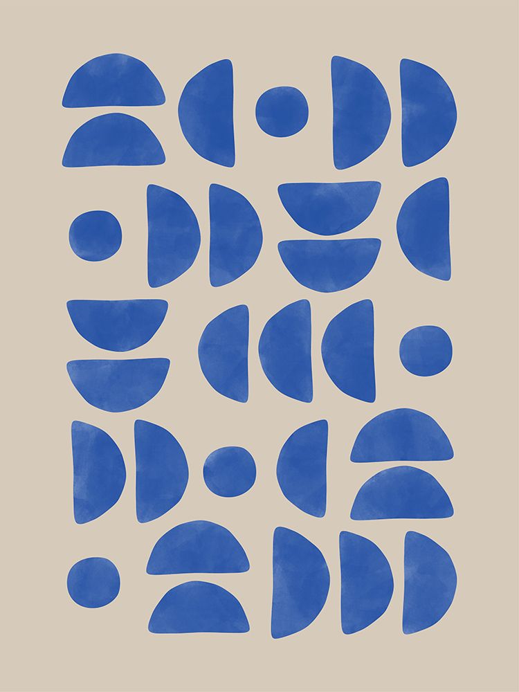 3X4 Aspectratio  Indigo51 art print by Elena Ristova for $57.95 CAD