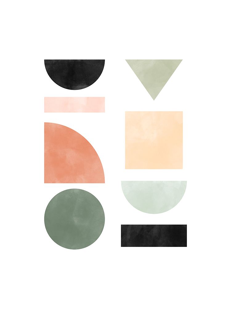 3X4 Aspectratio Pinkgreen25 art print by Elena Ristova for $57.95 CAD
