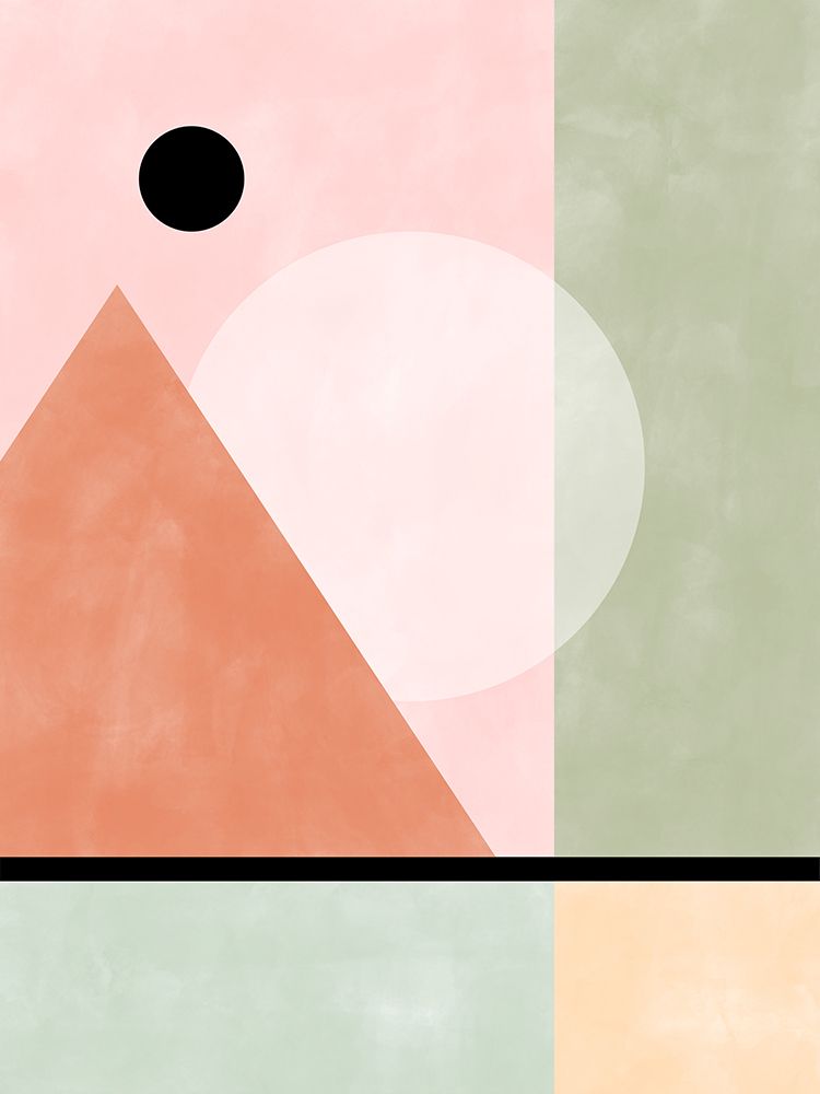 3X4 Aspectratio Pinkgreen27 art print by Elena Ristova for $57.95 CAD