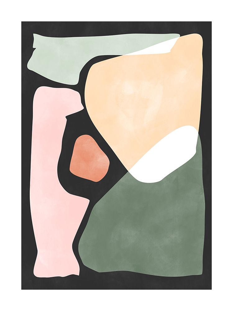 3X4 Aspectratio Pinkgreen30 art print by Elena Ristova for $57.95 CAD