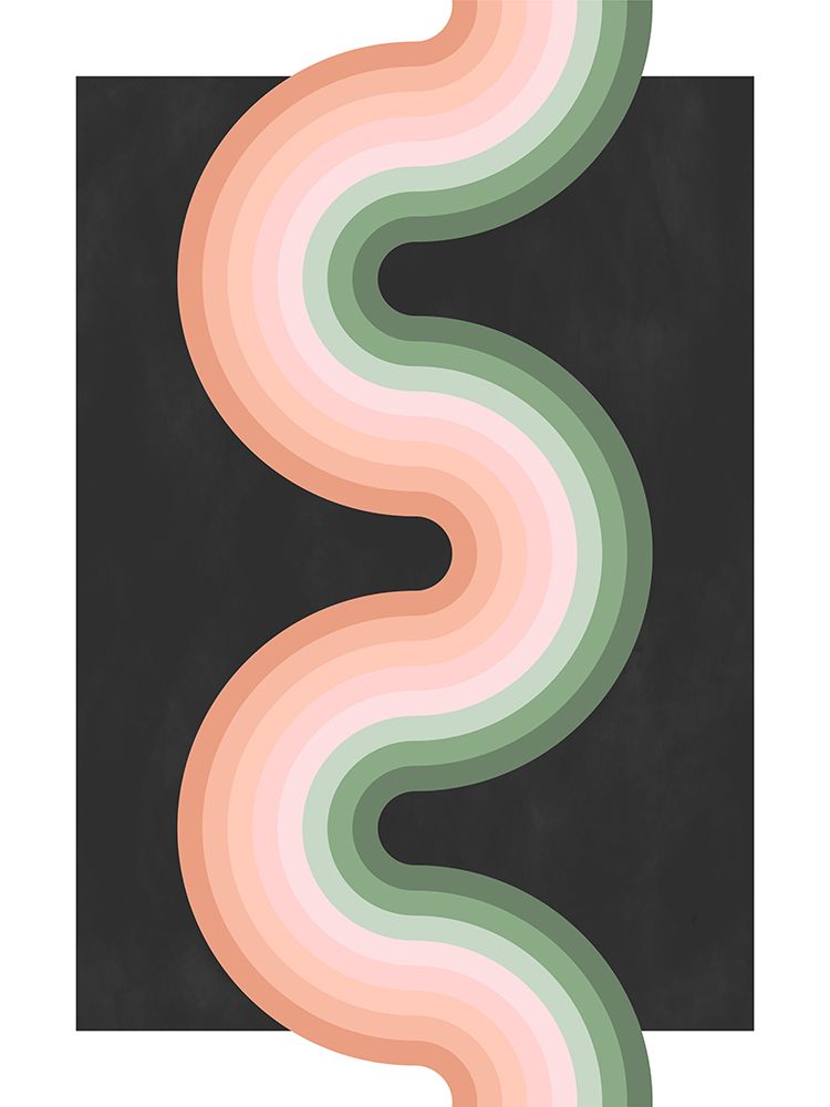 3X4 Aspectratio Pinkgreen31 art print by Elena Ristova for $57.95 CAD