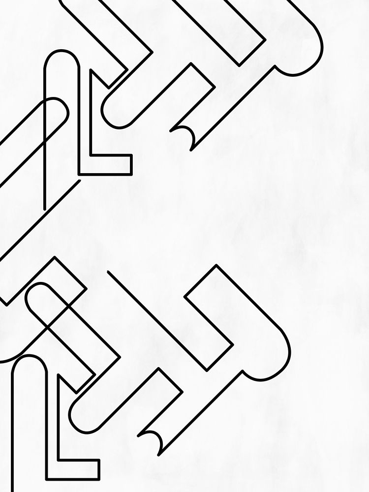 3X4 Aspectratioblackawhite27 art print by Elena Ristova for $57.95 CAD