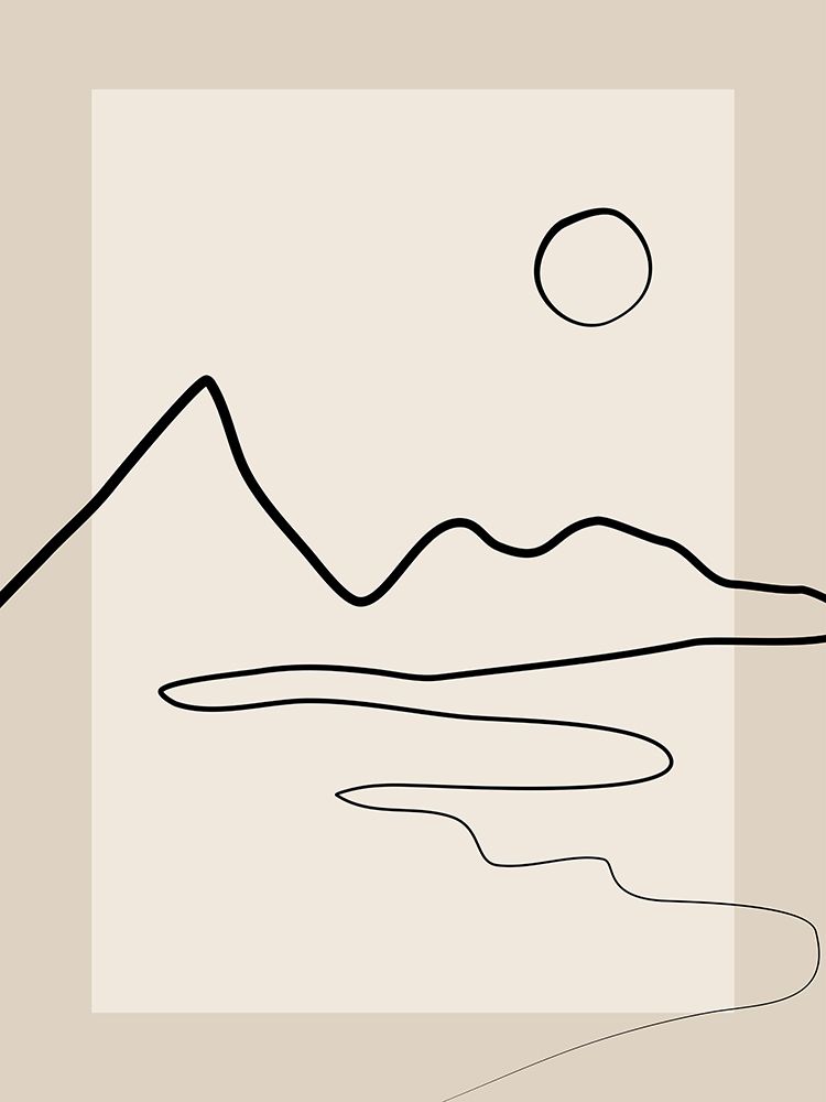 3X4 Aspectratiolineart2 art print by Elena Ristova for $57.95 CAD