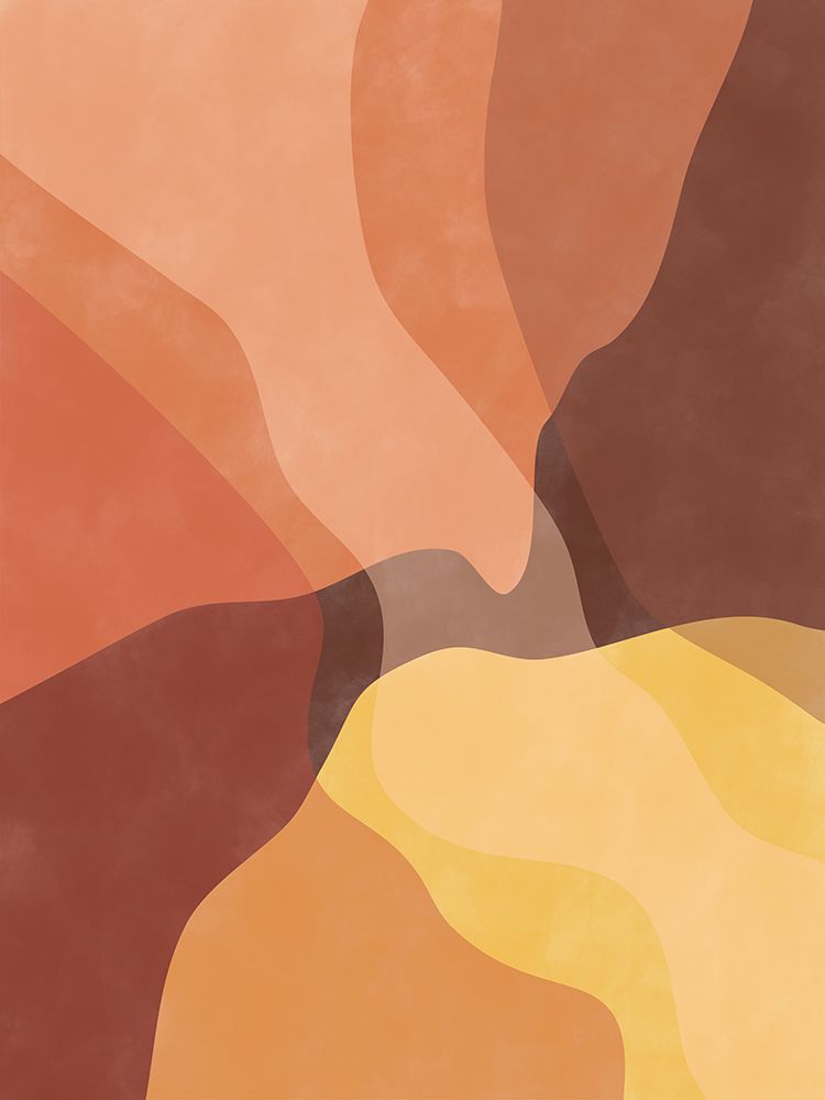 3X4 Aspectratioabstractyellow13 art print by Elena Ristova for $57.95 CAD