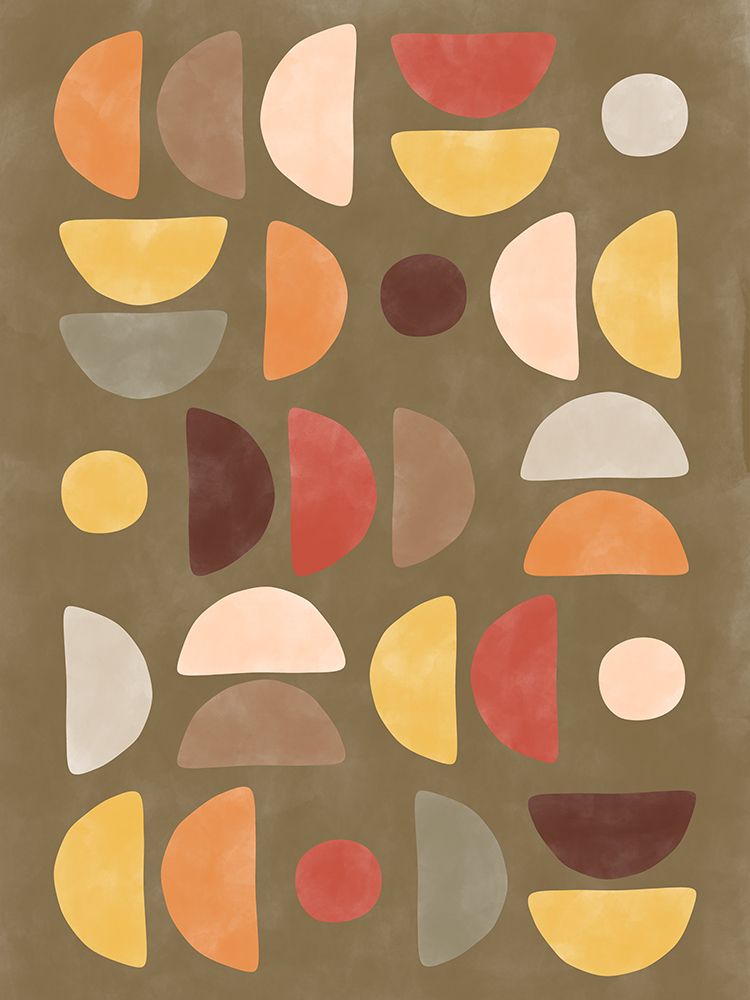 3X4 Aspectratioabstractyellow21 art print by Elena Ristova for $57.95 CAD