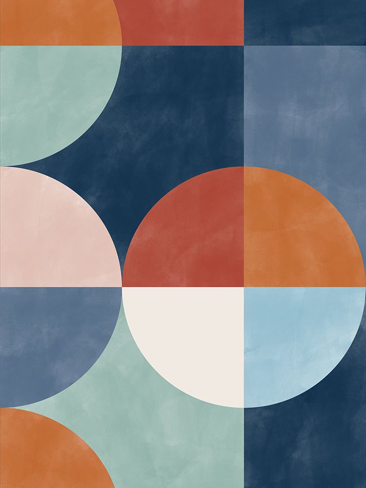 3X4 Aspectratiobluerust29 art print by Elena Ristova for $57.95 CAD