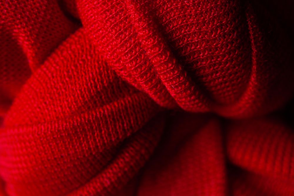 Red Fabric art print by Engin Akyurt for $57.95 CAD