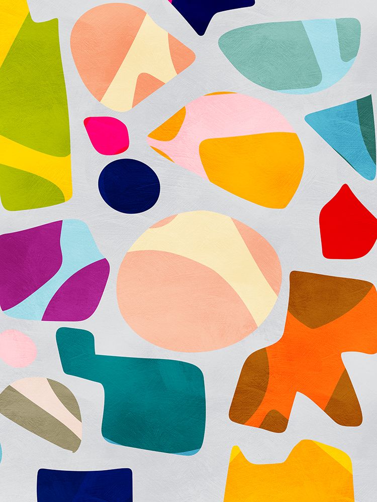Summer Cut Outs art print by Ana Rut Bre for $57.95 CAD