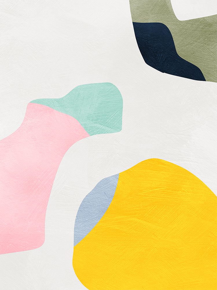 Pastel Minimal Shapes art print by Ana Rut Bre for $57.95 CAD