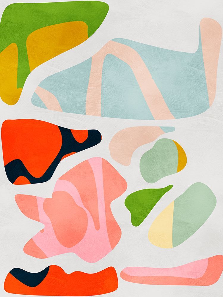 Minimal cut out art print by Ana Rut Bre for $57.95 CAD