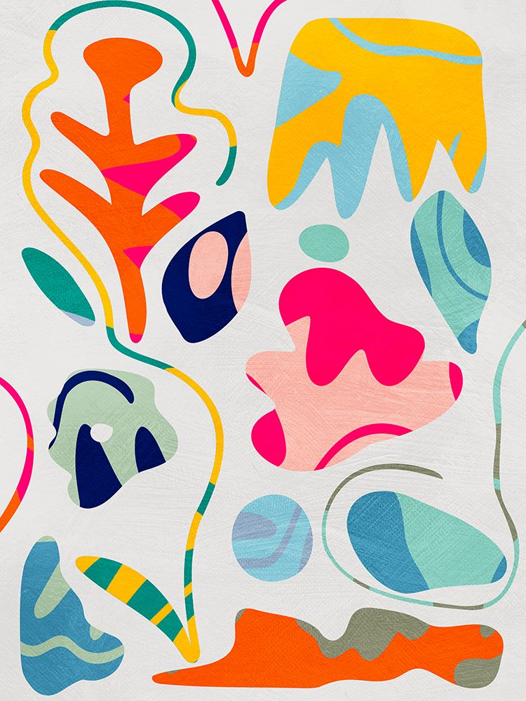 Matisse Inspired Shapes art print by Ana Rut Bre for $57.95 CAD