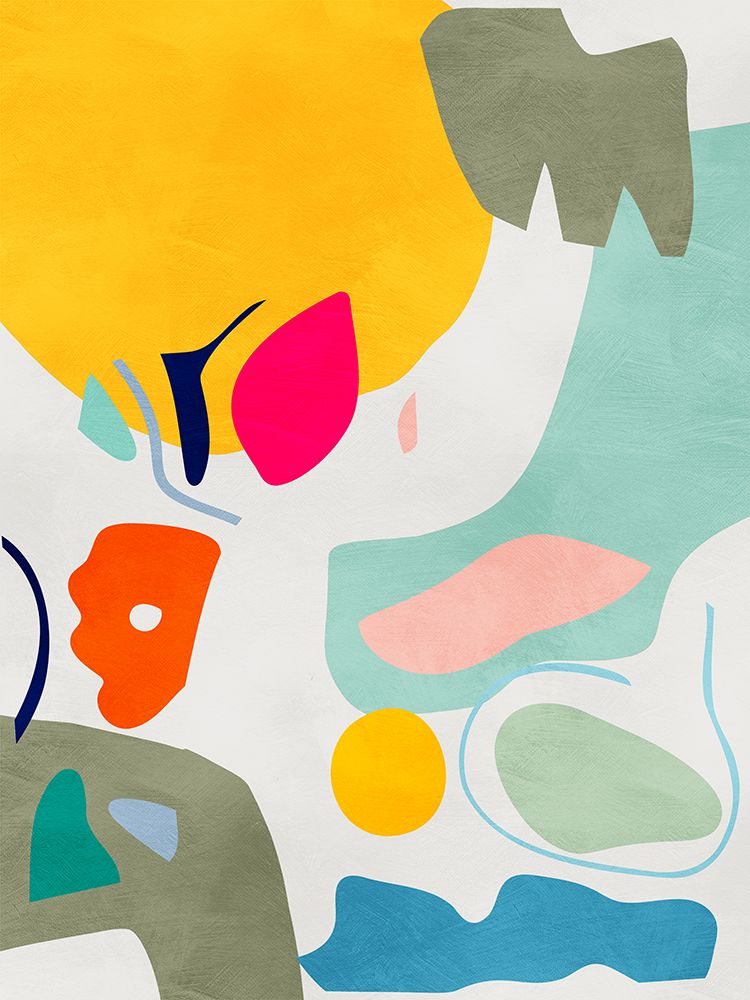 Landscape Inspired Cut Out art print by Ana Rut Bre for $57.95 CAD