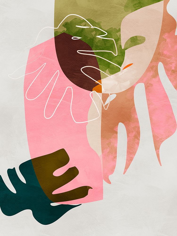 Leaves cut out art print by Ana Rut Bre for $57.95 CAD