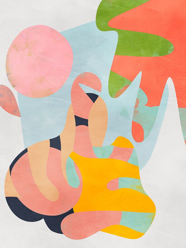 Pastel Cut Out art print by Ana Rut Bre for $57.95 CAD