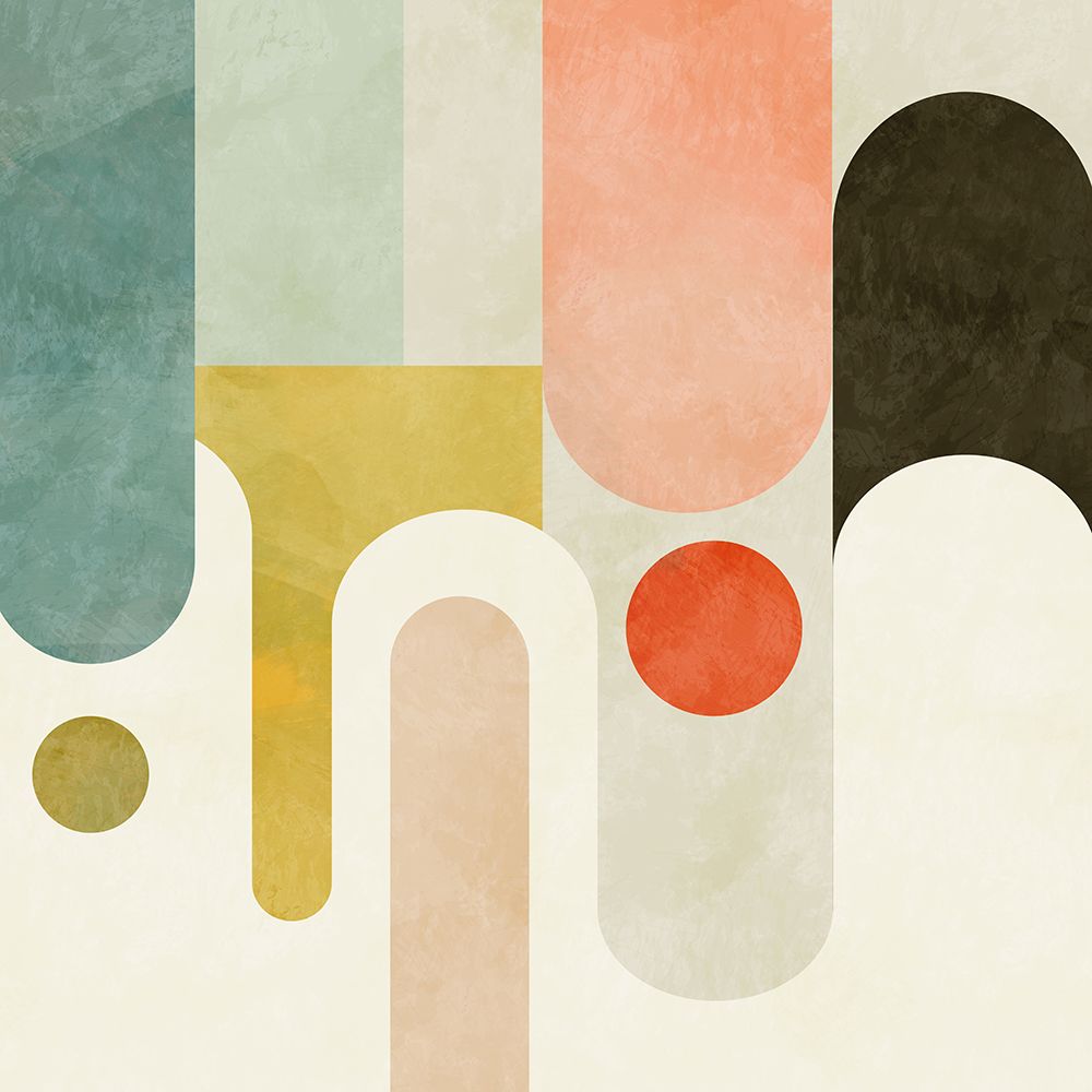 Runde Shapes Kopie art print by Ana Rut Bre for $57.95 CAD