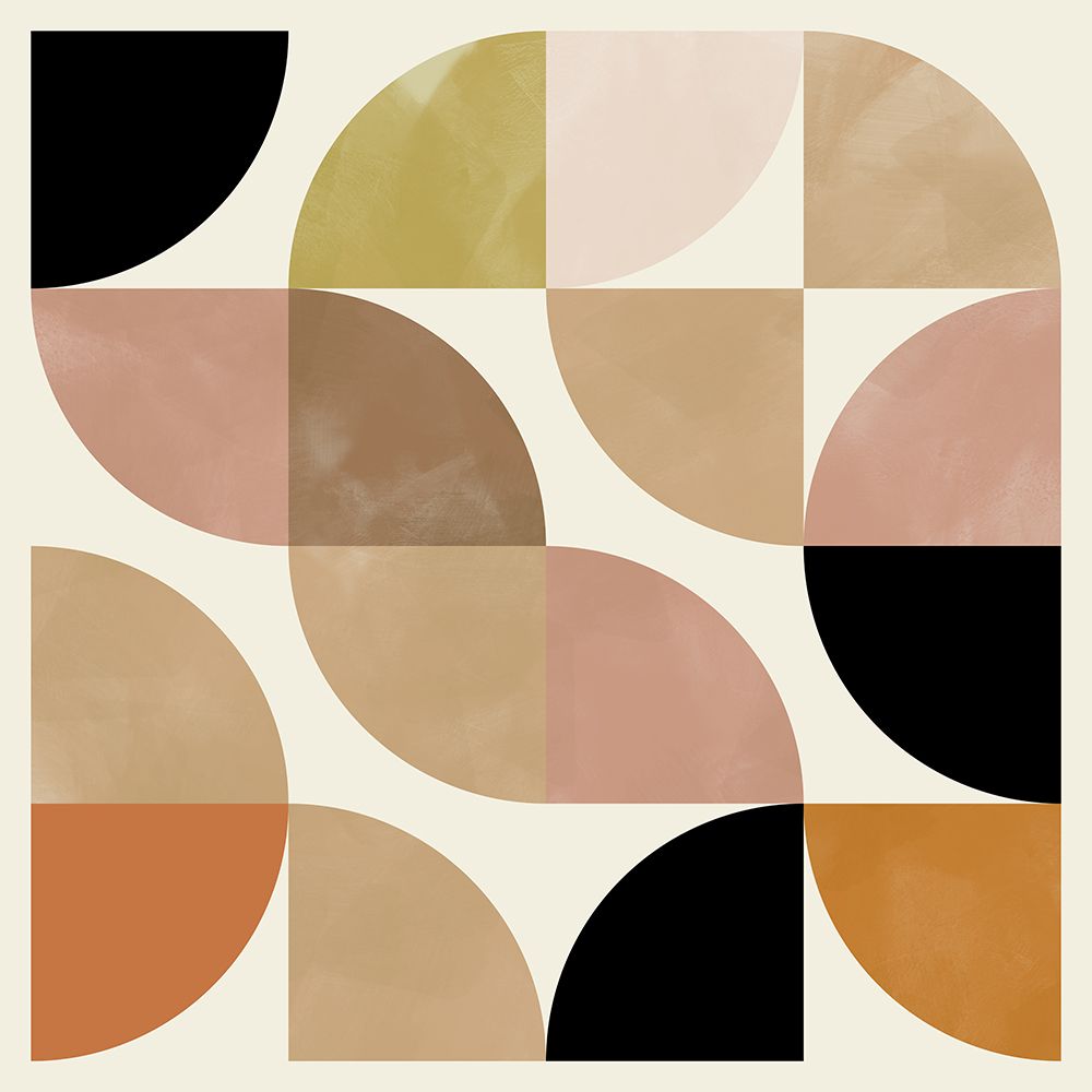 Circles Nov 19  Beige Viertel Circles art print by Ana Rut Bre for $57.95 CAD