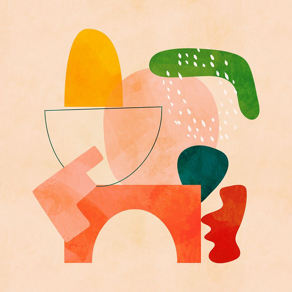 Shapes Play2 Kopie art print by Ana Rut Bre for $57.95 CAD