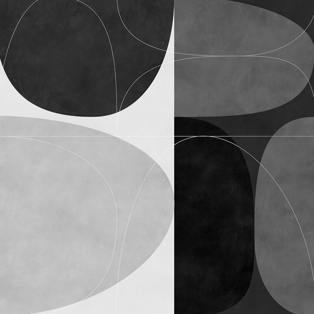 Shapesbw2 Kopie art print by Ana Rut Bre for $57.95 CAD