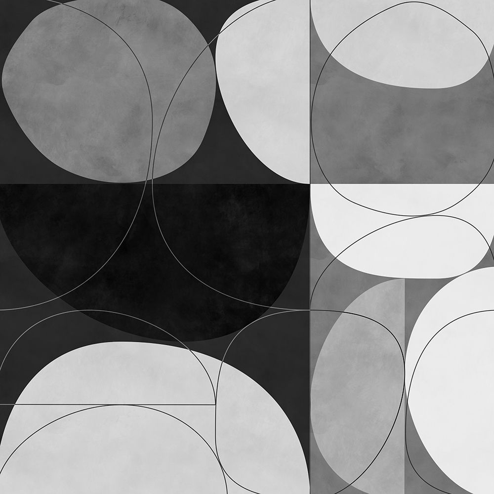 Shapesbw3 Kopie art print by Ana Rut Bre for $57.95 CAD