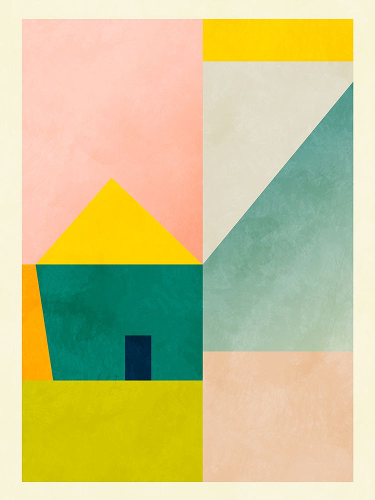 Spaces 3 Haus art print by Ana Rut Bre for $57.95 CAD