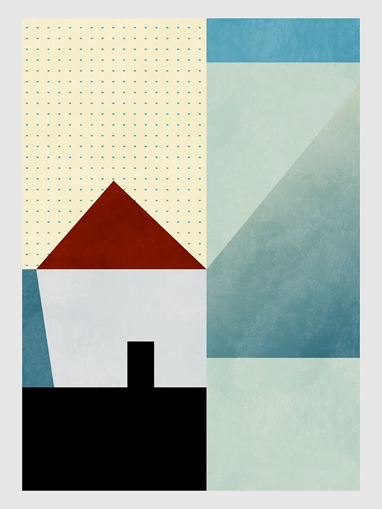 Spaces Bleu House art print by Ana Rut Bre for $57.95 CAD