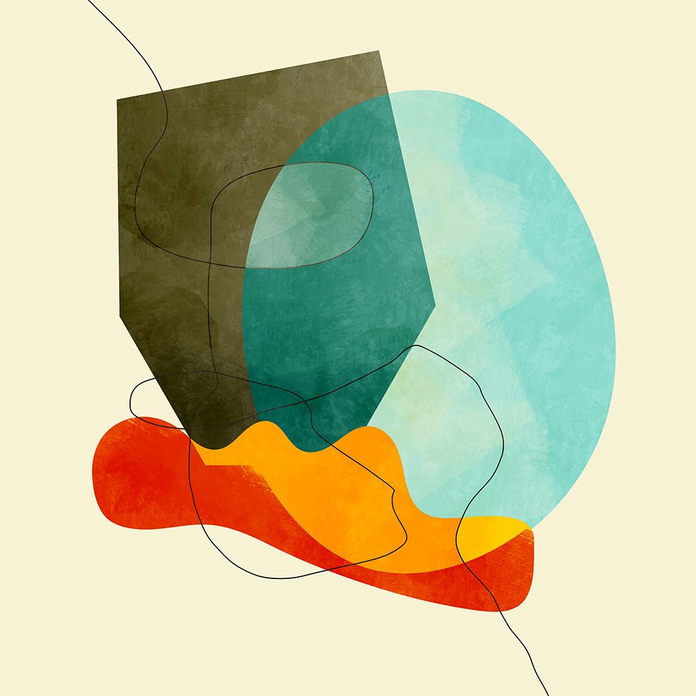 Shapesalines Kopie art print by Ana Rut Bre for $57.95 CAD