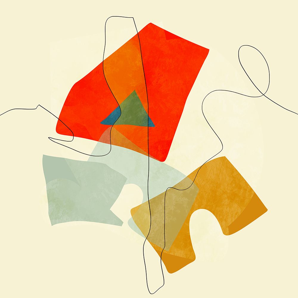 Shapesalines4 art print by Ana Rut Bre for $57.95 CAD