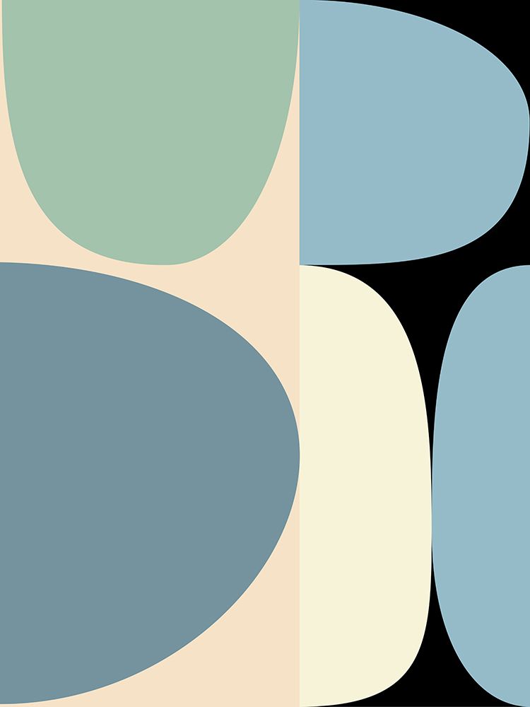 Mid Century Pastel 17 art print by Ana Rut Bre for $57.95 CAD