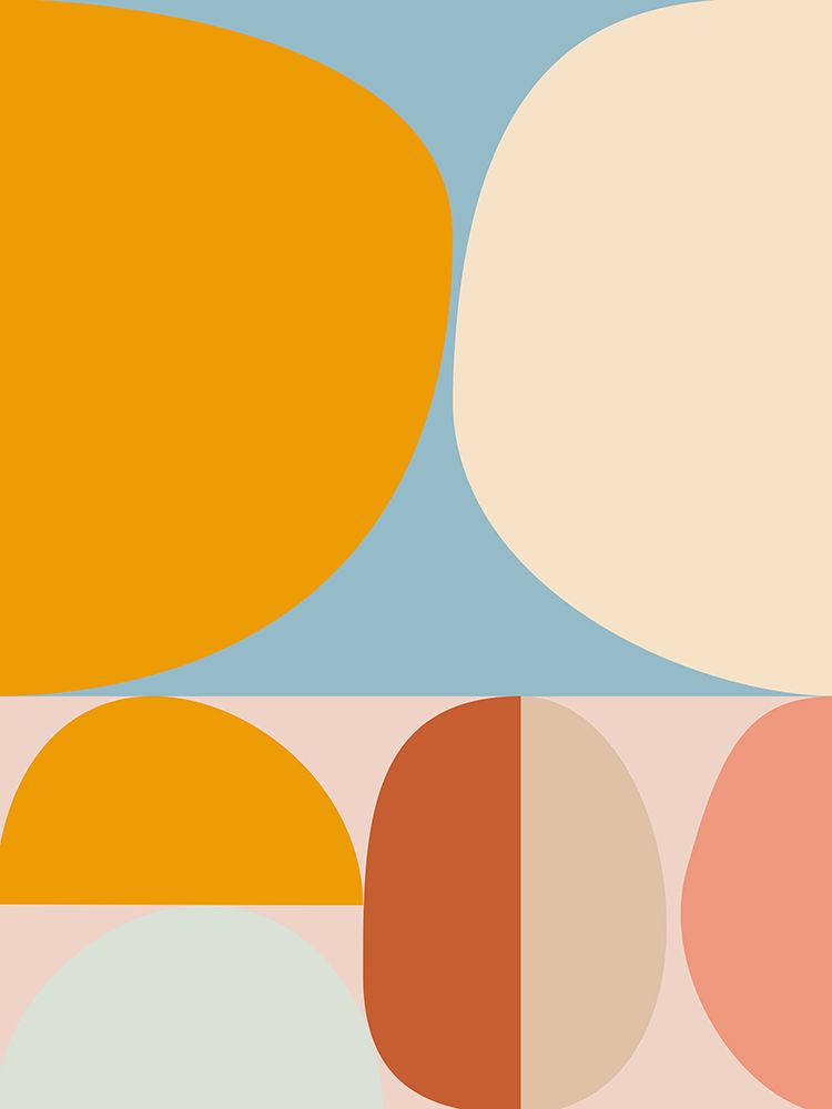 Mid Century Pastel 15 art print by Ana Rut Bre for $57.95 CAD