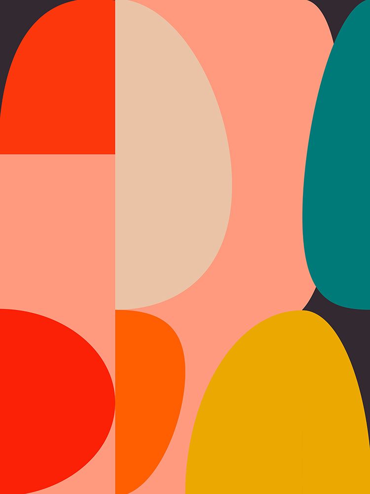 Mid Century Pastel 14 art print by Ana Rut Bre for $57.95 CAD
