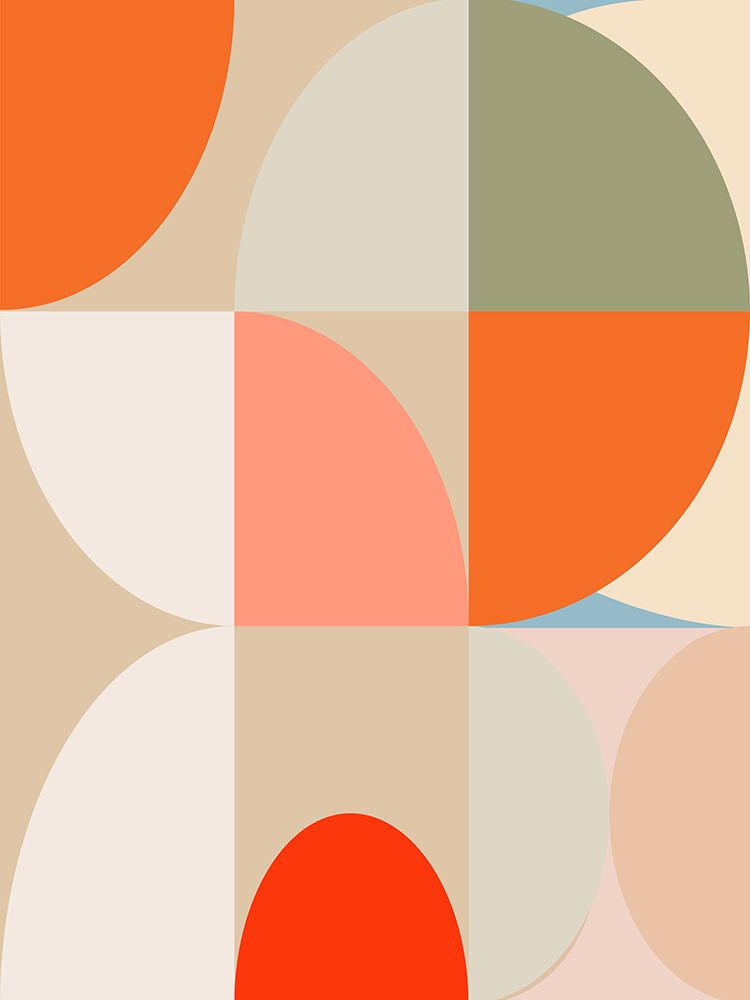 Mid Century Pastel 12 art print by Ana Rut Bre for $57.95 CAD