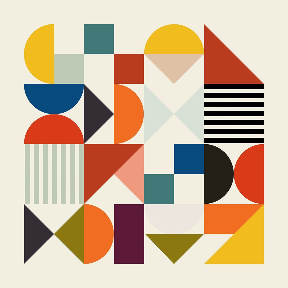 Shapes Minimal art print by Ana Rut Bre for $57.95 CAD