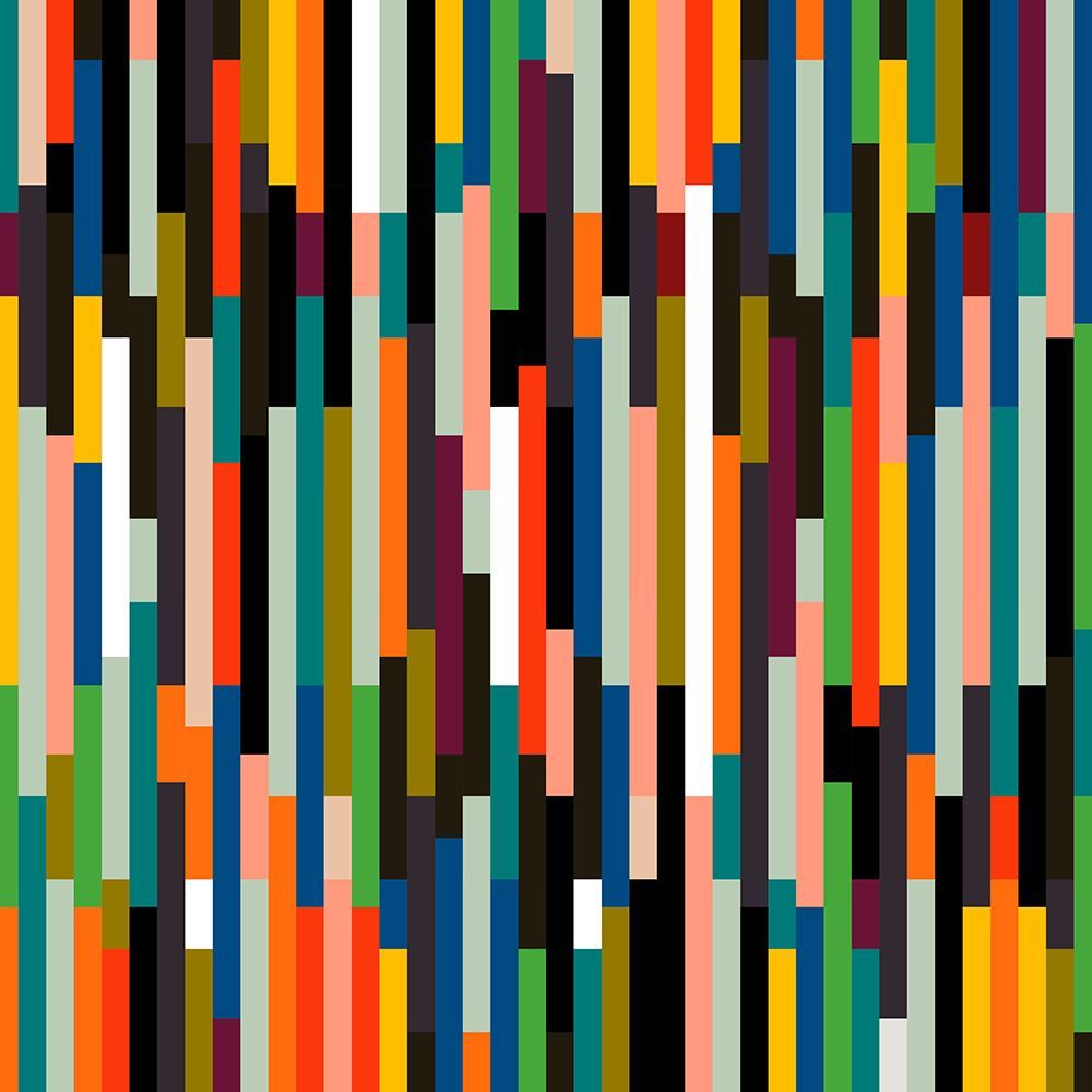 Stripes Retro Big art print by Ana Rut Bre for $57.95 CAD