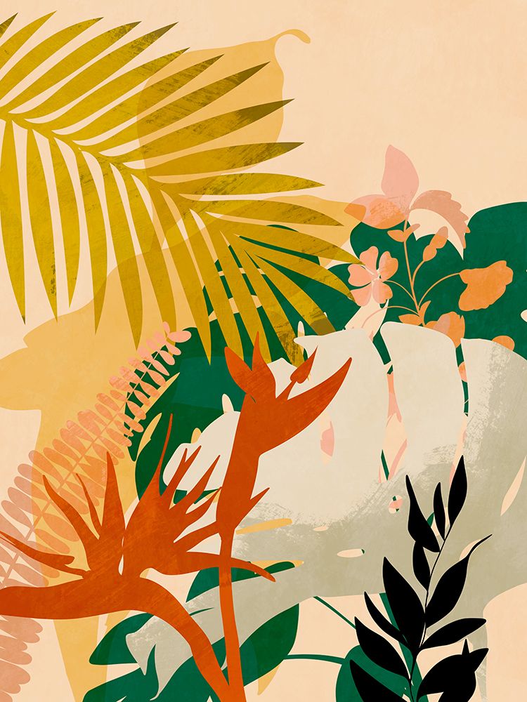 Leaves 24. Januar 2021 20 Hell art print by Ana Rut Bre for $57.95 CAD