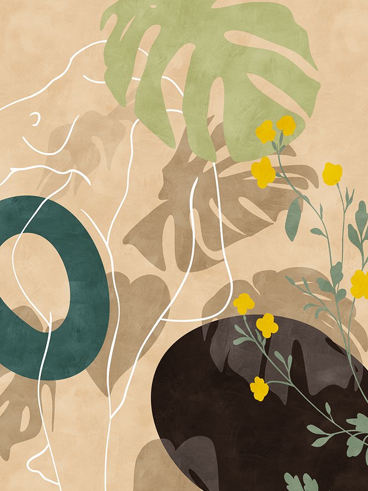 Leaves Nude 24. Januar 2021 13 Kopie art print by Ana Rut Bre for $57.95 CAD